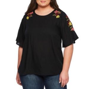 2 Embroidered Tees (Size 3X)